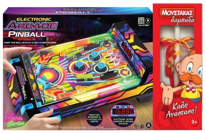 Λαμπάδα MAM Pinball Electronic Arcade (GA2001) (0)