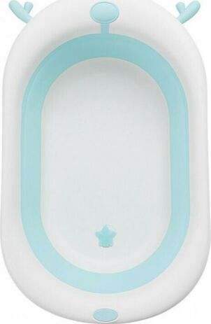 Kikkaboo Μπανιέρα Πτυσσόμενη Ταξιδιού Foldy Mint (31402010023) (2)