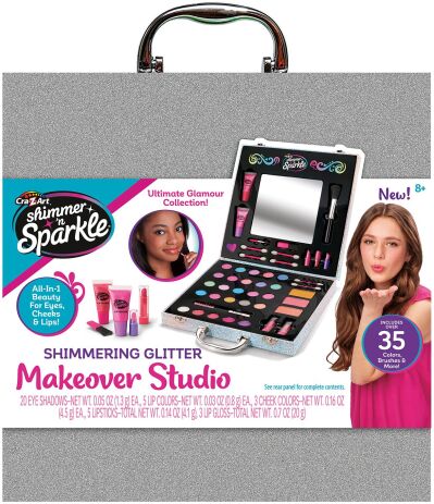 Cra-Z-Art Shimmer 'N Sparkle Shimmering Glitter Makeover Studio (17965) (0)