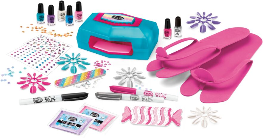 Cra-Z-Art Shimmer 'N Sparkle Manicure & Pedicure Deluxe Σαλόνι Ομορφιάς (65590) (0)