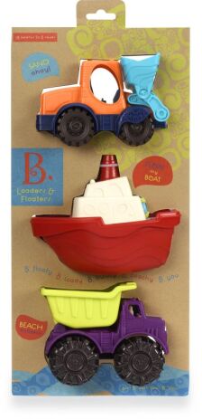 B.Toys Σετ Οχήματα Mini Loaders & Floaters 3Τμχ (BX1528Z) (1)