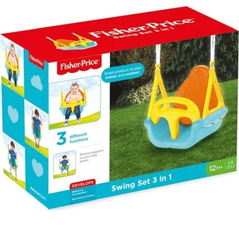 Dolu Fisher Price Κούνια 3 Σε 1 (1816) (1)
