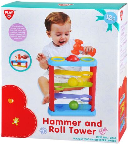 Playgo Hammer & Roll Tower (2249) (1)