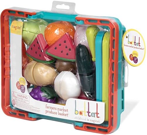 Battat Σετ Farmers Market Grocery 37Τμχ (BT2534Z) (1)