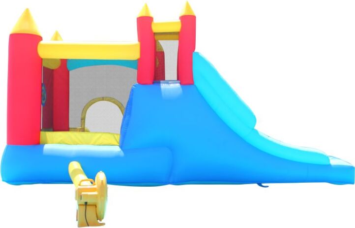 Happy Hop Φουσκωτό Τραμπολίνο Κάστρο Play Center 8 in 1 (9071R) (2)