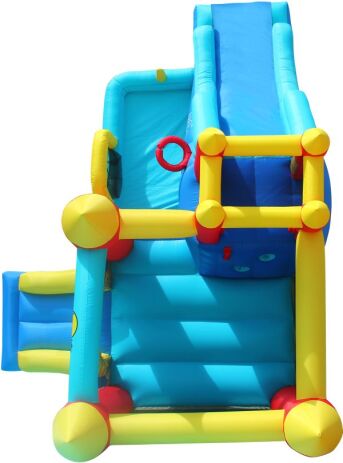 Happy Hop Φουσκωτό Τραμπολίνο Κάστρο Play Center 8 in 1 (9071R) (6)
