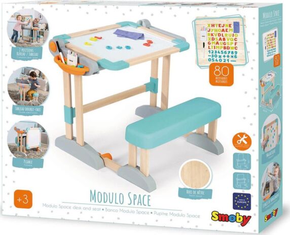 Smoby Modulo Space Ξύλινο Θρανίο (420301) (1)