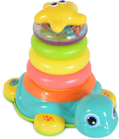 BW Πυραμίδα Χελώνα Bump & Go B/O w/Light & Music (35397) (0)