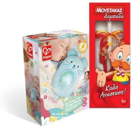 Λαμπάδα Hape Early Melodies Μουσικό Φωτονανούρισμα Huggy Momo (E0113A) (0)