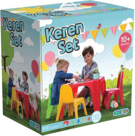 Starplast Keren Set Table & Chairs (052900) (1)