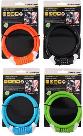 Dunlop Κλειδαριά Συνδυασμού 10x650mm - 4 Σχέδια (02920) (2)