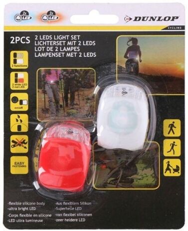 Dunlop Φανάρια Σετ Σιλικόνης Led (05320) (0)