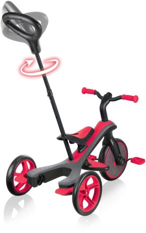 Globber Τρίκυκλο Trike Explorer 4in1-Red (632-102) (7)