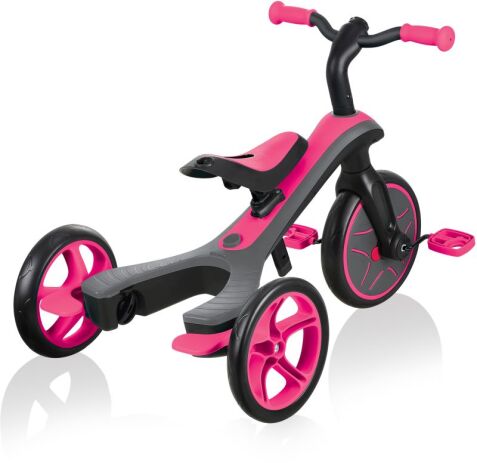 Globber Τρίκυκλο Trike Explorer 4in1 Fuchsia Pink (632-110) (2)