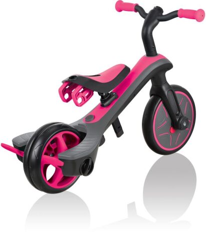 Globber Τρίκυκλο Trike Explorer 4in1 Fuchsia Pink (632-110) (3)