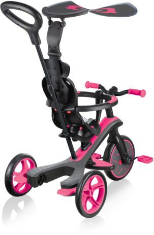 Globber Τρίκυκλο Trike Explorer 4in1 Fuchsia Pink (632-110) (6)