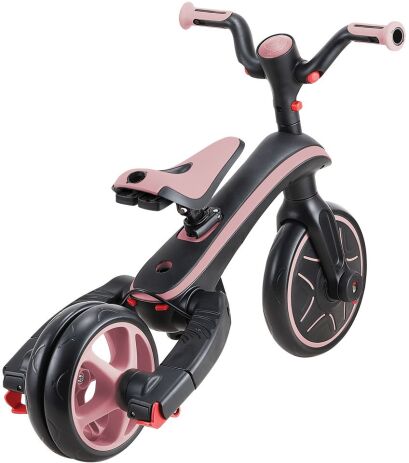 Globber Τρίκυκλο Trike Explorer Foldable 4 In 1 Pastel Pink (732-210) (3)