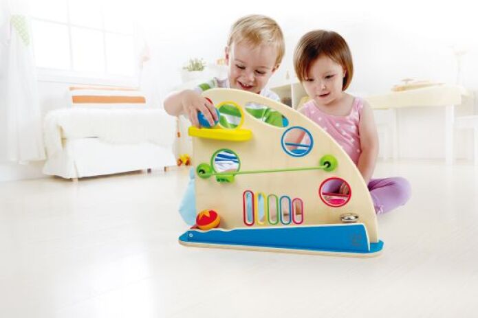 Hape Early Explorer Ξύλινο Roller Derby (E0430) (1)