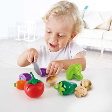 Hape Playfully Delicious Ξύλινα Λαχανικά Garden Vegetables (E3161B) (1)