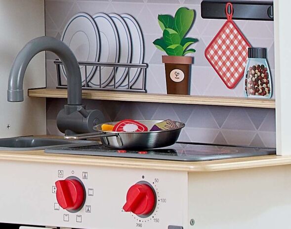 Hape Playfully Delicious Ξύλινη Κουζίνα Super Serve (E3211A) (5)