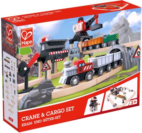 Hape Railway Ξύλινο Mining Loader Τρένο Set (E3756A) (1)