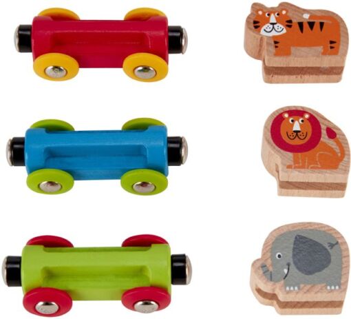 Hape Railway Ξύλινο Τρενάκι Jungle Journey (E3807A) (1)