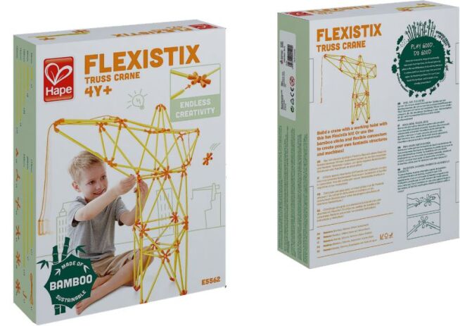 Hape Bamboo Flexistix Truss Γερανός (E5562A) (1)