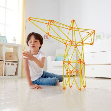 Hape Bamboo Flexistix Truss Γερανός (E5562A) (4)