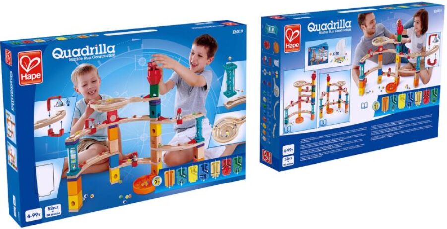 Hape Quadrilla Ξύλινο Castle Escape (E6019A) (1)