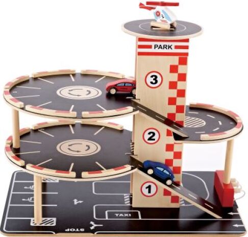Hape Playscapes Ξύλινο Γκαράζ (E3002AG53) (1)