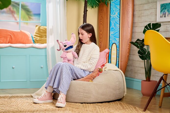 WOW Λούτρινο Disney Angel Real FX 45cm (DIS-1030-01) (6)