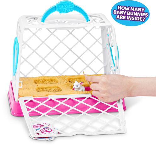 Λαμπάδα Zuru Λούτρινο Pets Alive Mama Bunny & Baby (9554) (4)