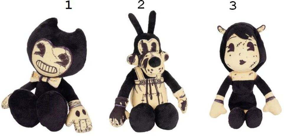 Jakks Pacific Bendy Λούτρινο 9'' W.1-3 Σχέδια (175952-PQ) (1)