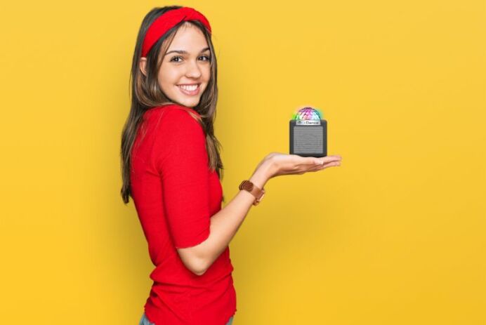 iDance Σετ Karaoke Cube Sing 100 Black (CUBE-SING-100(BK)) (4)