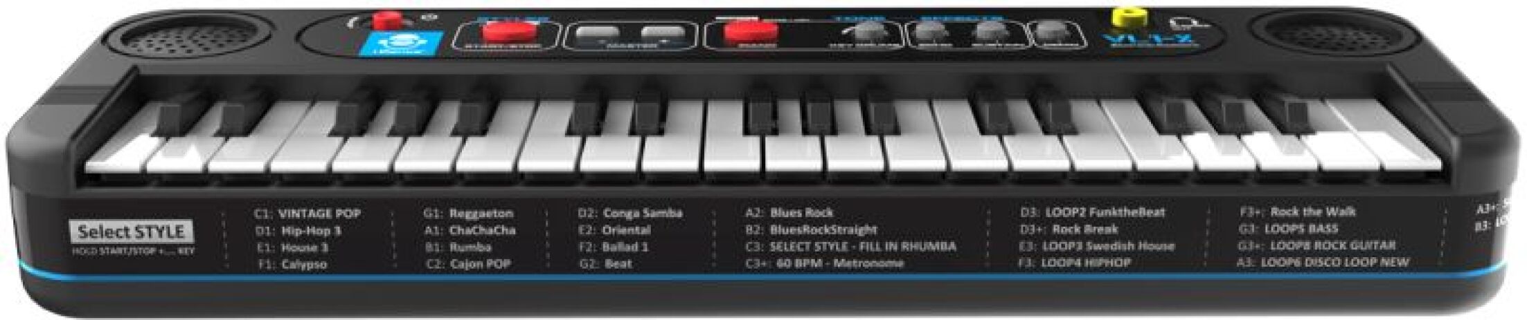 iDance Αρμόνιο Mini Black (VL1X-BK-B1) (2)
