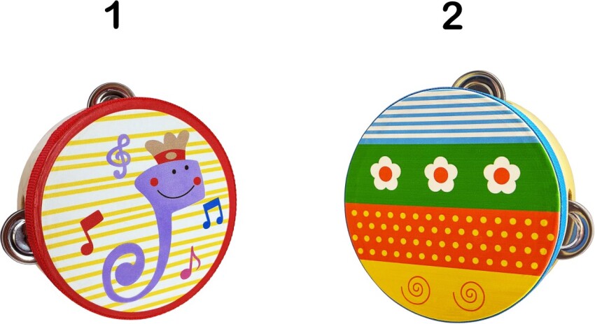 Kansas Ξύλινο Ταμπουρίνο (RS-015) (1)