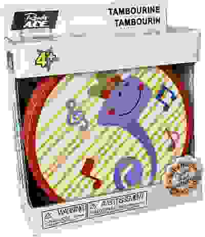 Kansas Ξύλινο Ταμπουρίνο (RS-015) (2)