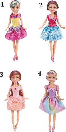 Zuru Sparkle Girlz Super Sparkly 10.5"-4 Σχέδια (10010) (1)