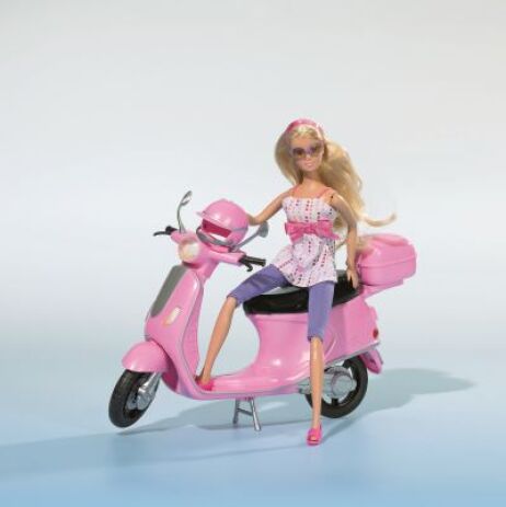 Simba Steffi Love-Κούκλα 29cm + Motorcycle (5730282) (1)