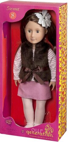 Our Generation Κούκλα Sienna With Vest (BD31022Z) (1)