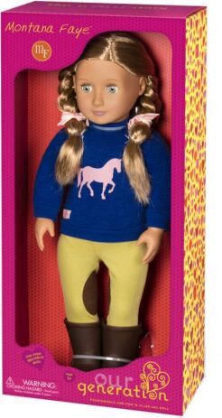 Our Generation Κούκλα Montana Faye With Polo Riding Outfit (BD31103D) (1)