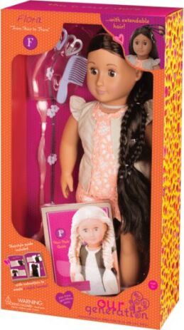 Our Generation Kούκλα Flora Hair Grow (BD31118Z) (1)