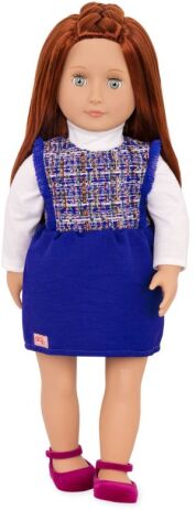 Our Generation Kούκλα Lenaya with Tweed Dress (BD31195Z) (1)