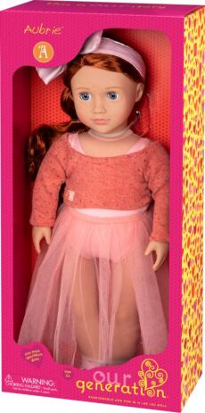 Our Generation Κούκλα Aubrie With Ballet Dress (BD31256Z) (1)