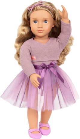 Our Generation Κούκλα Savannah With Two-Tone Purple Ballet Tutu (BD31316Z) (3)