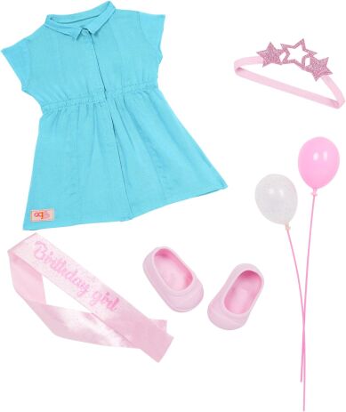 Our Generation Κούκλα Anita With Ballons Birthday Girl (BD31392Z) (2)