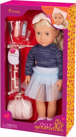 Our Generation Κούκλα Prima With Accesories Ballerina (BD31530Z) (1)