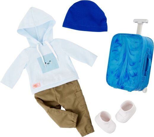 Our Generation Κούκλα Milo With Accesories Traveler (BD31543Z) (1)