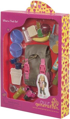 Our Generation Σετ Αξεσουάρ Hiking (BD37088Z) (1)