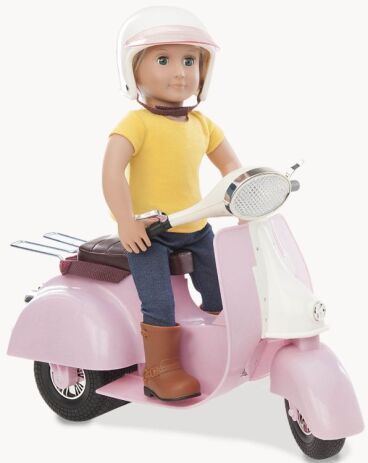 Our Generation Scooter Ride In Style Pink (BD37131Z) (1)
